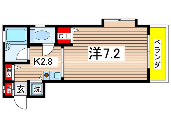 ブレーメンTAMAの物件間取画像